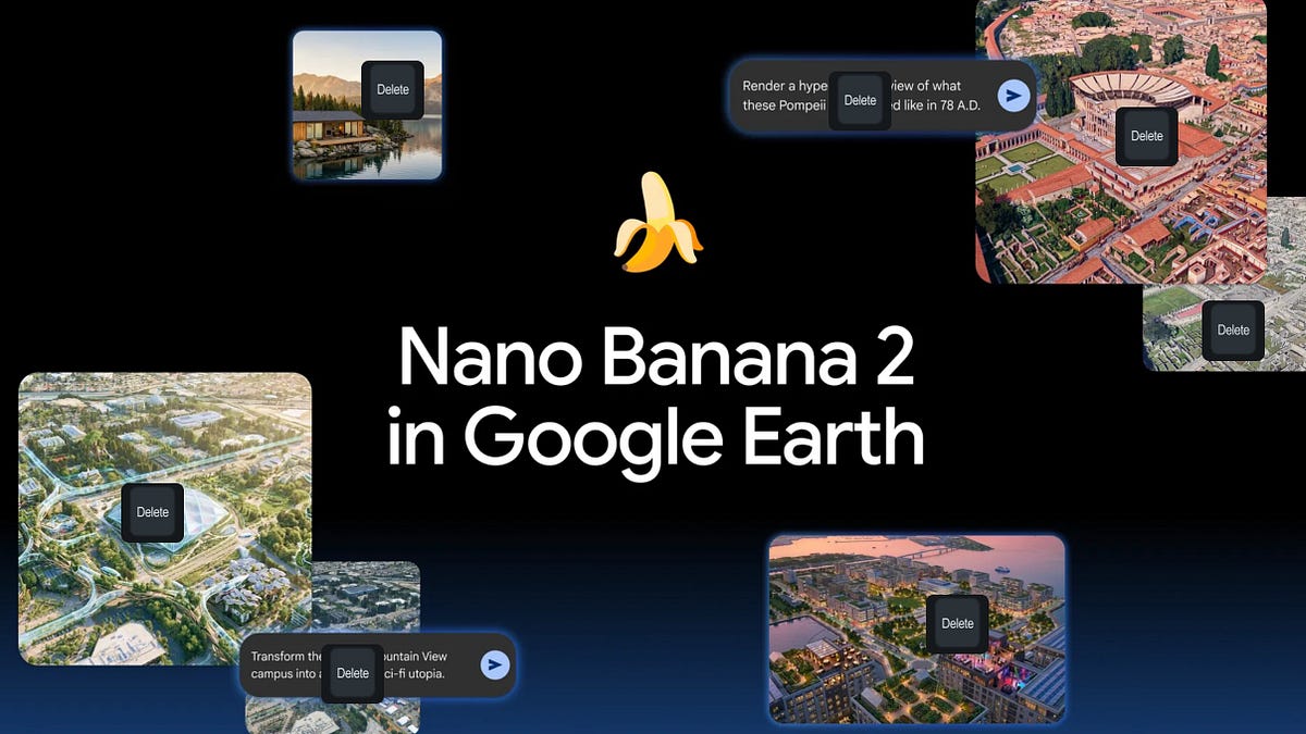 Nano Banana 2 removed from Google Earth 图片 1