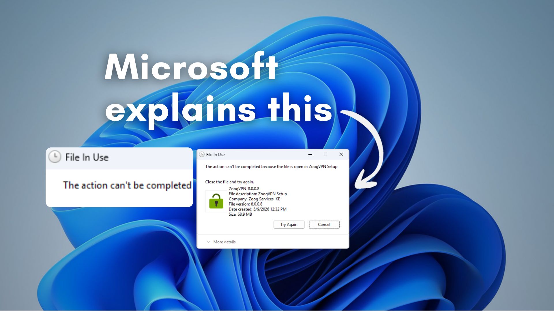 Microsoft reveals why Windows 11 keeps saying a file is in use after you close the app, plus the fix 图片 1