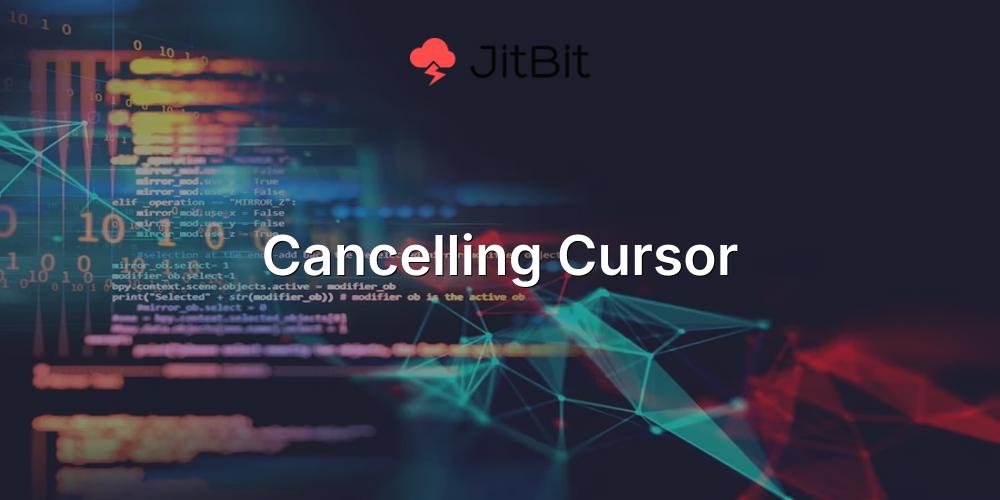 Cancelling Cursor 图片 1