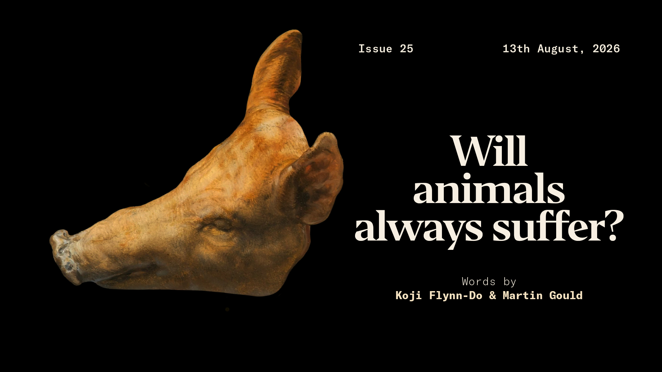 Will farm animals always suffer? 图片 1