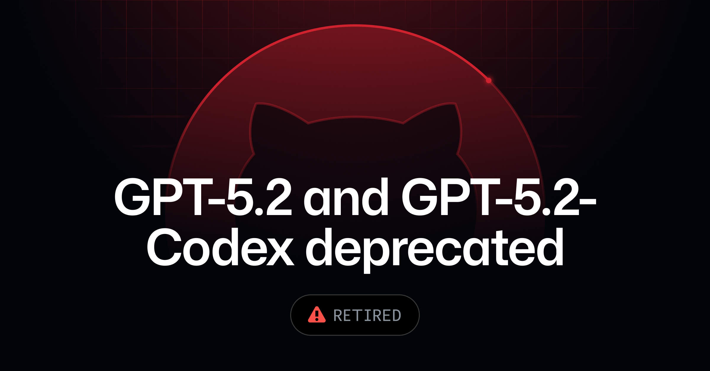GitHub Copilot: GPT-5.2 and GPT-5.2-Codex deprecated 图片 1
