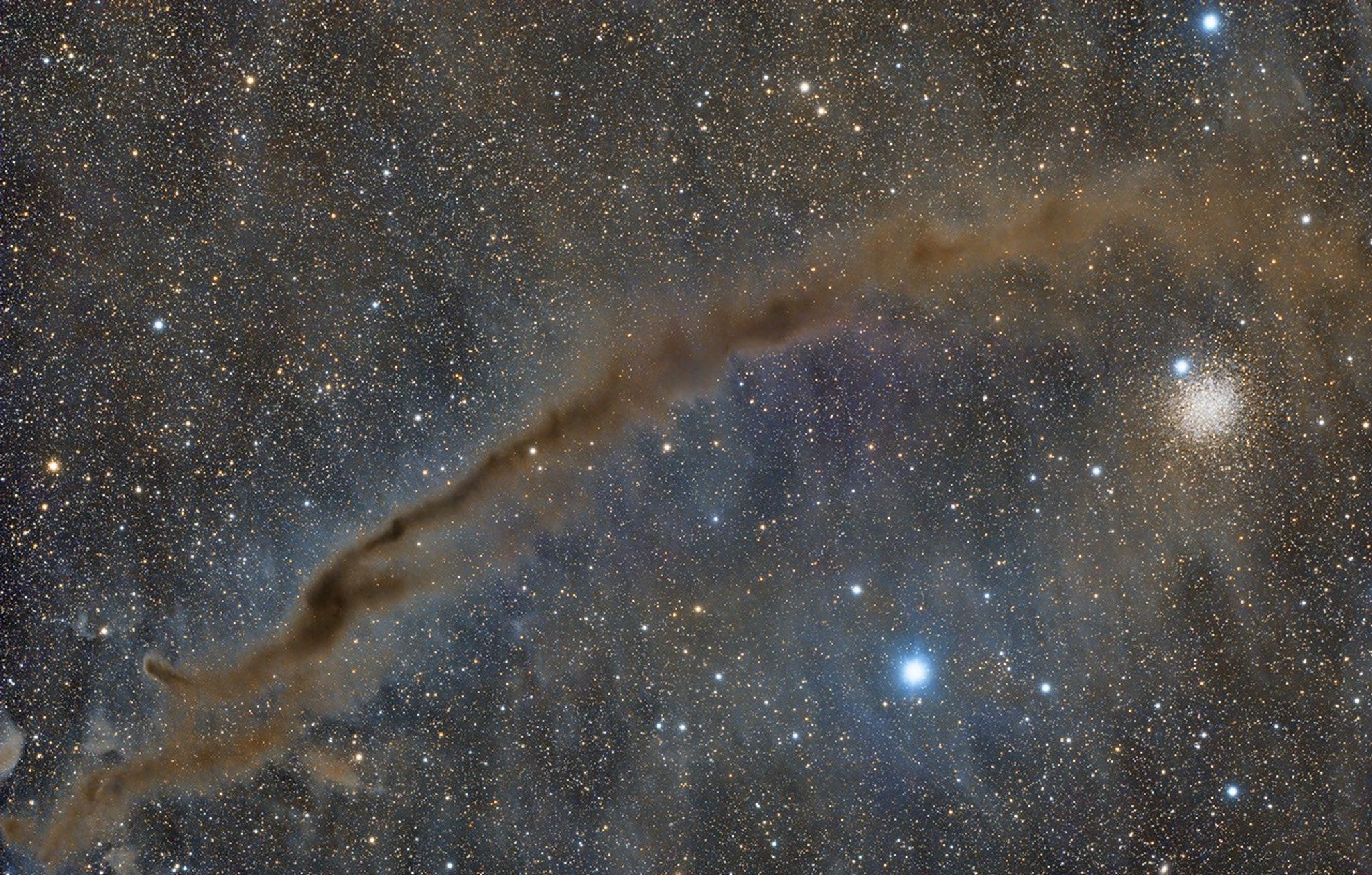 APOD: 2026 July 31 – NGC 4372 and the Dark Doodad 图片 1
