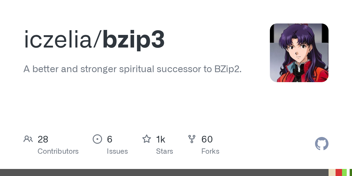 bzip3：比 xz 和 bzip2 更强的开源压缩工具 图片 1