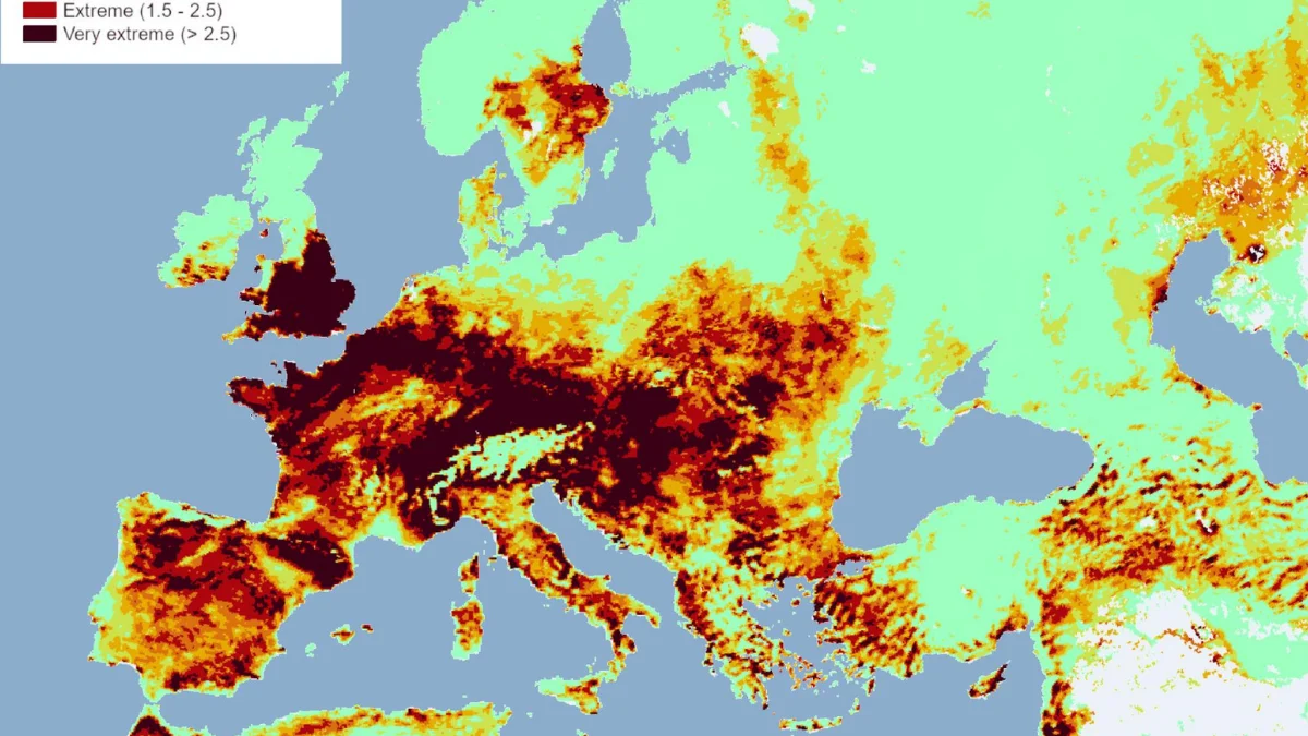 Concerning Map Suggests The Worst May Be Yet to Come For Devastating European Fires 图片 1