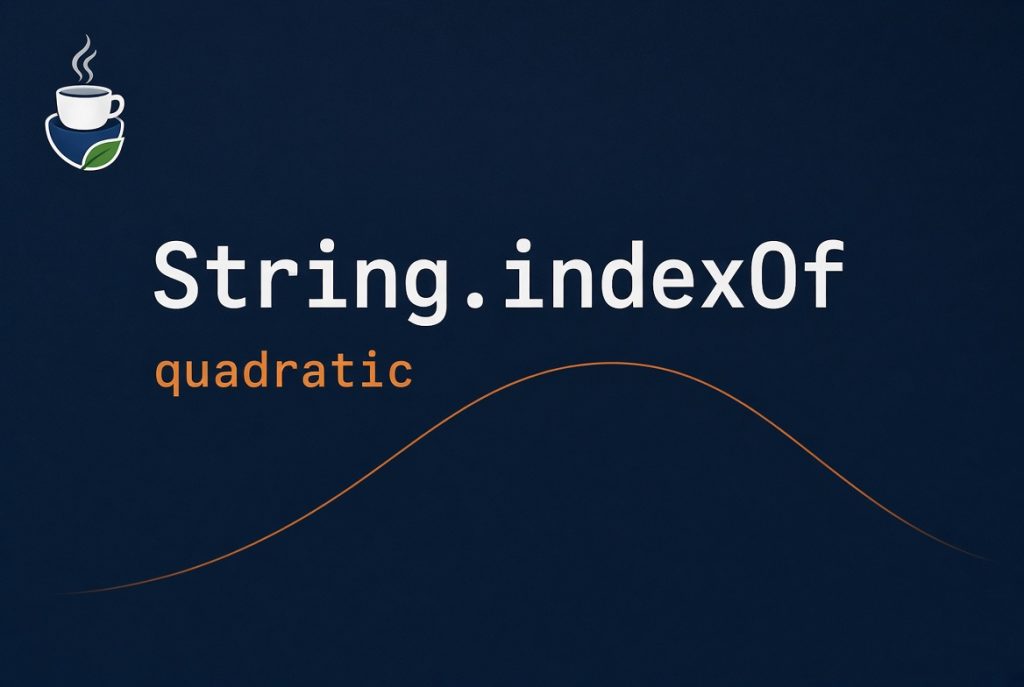 Java's String.indexOf can be slow (quadratic) 图片 1