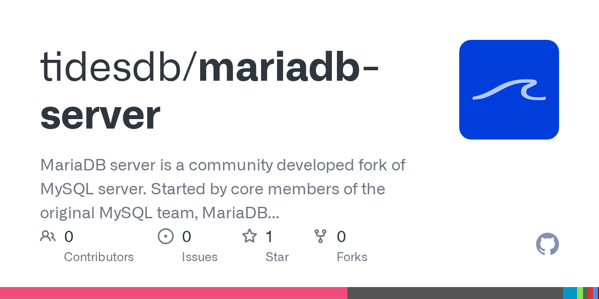 guycipher pushed mariadb-server 图片 1
