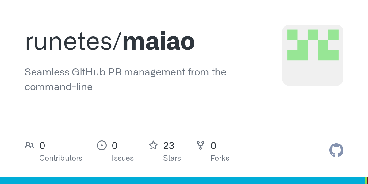 Maiao：为 GitHub/GitLab 等带来的 Gerrit 风格代码审查工作流 图片 1