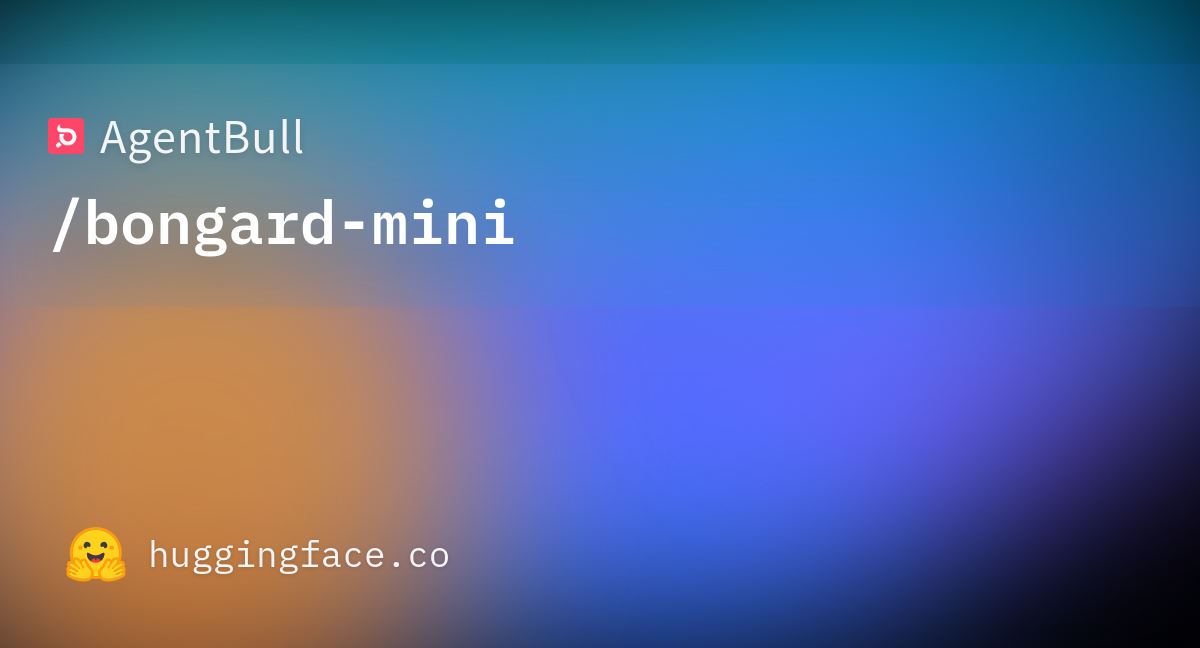 Bongard-mini – 基于T5构建的开源权重Jev类模型 图片 1