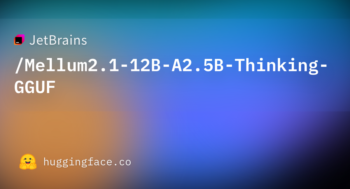 JetBrains Mellum2.1 Thinking 图片 1