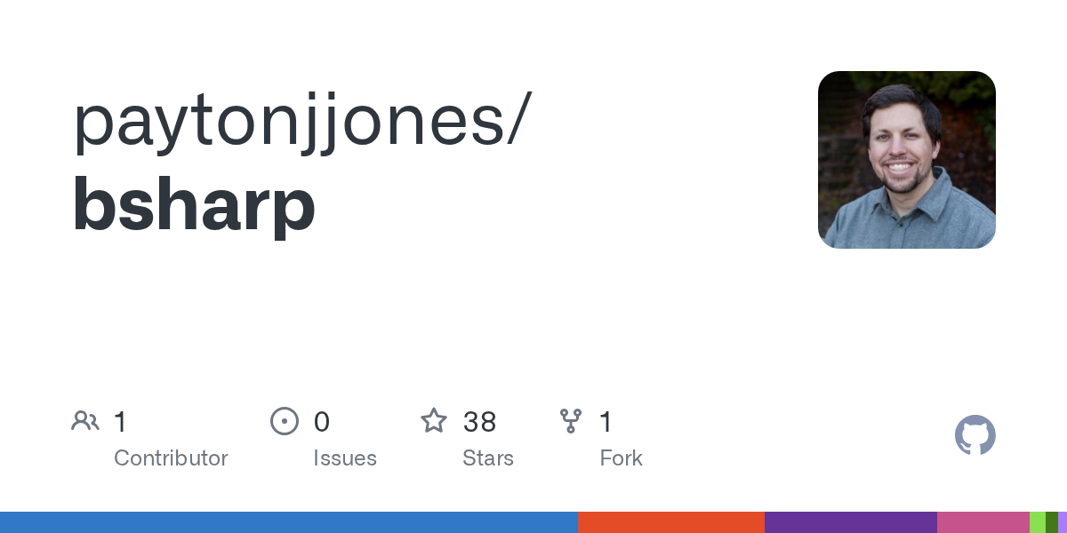paytonjjones pushed bsharp 图片 1