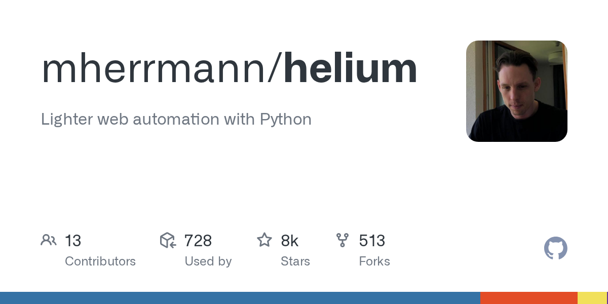 Helium: Lighter Web Automation with Python 图片 1