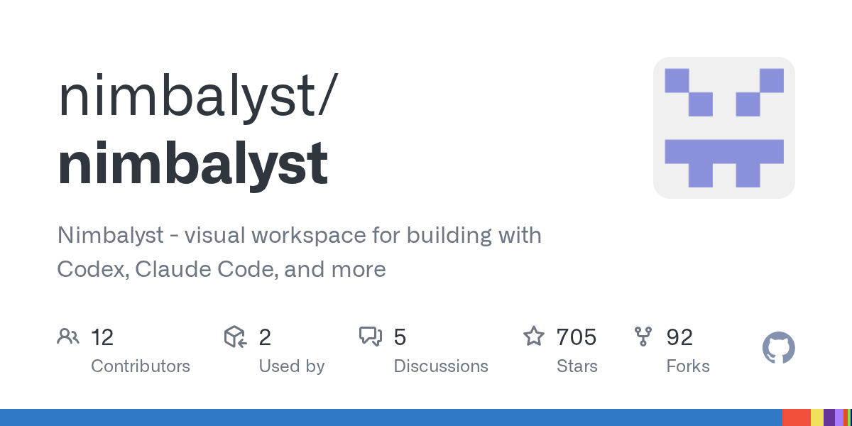 Nimbalyst open-source visual workspace for ClaudeCode, Codex, OpenCode 图片 1