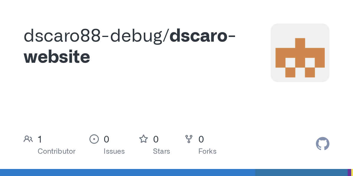 dscaro88-debug pushed dscaro-website 图片 1