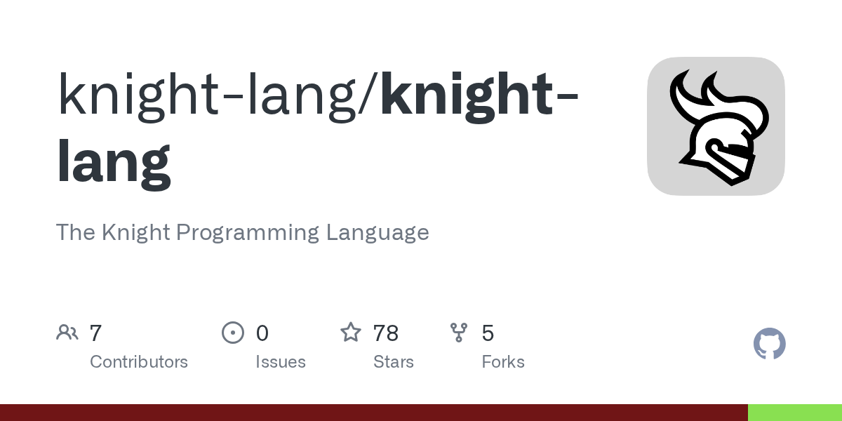 The Knight Programming Language 图片 1