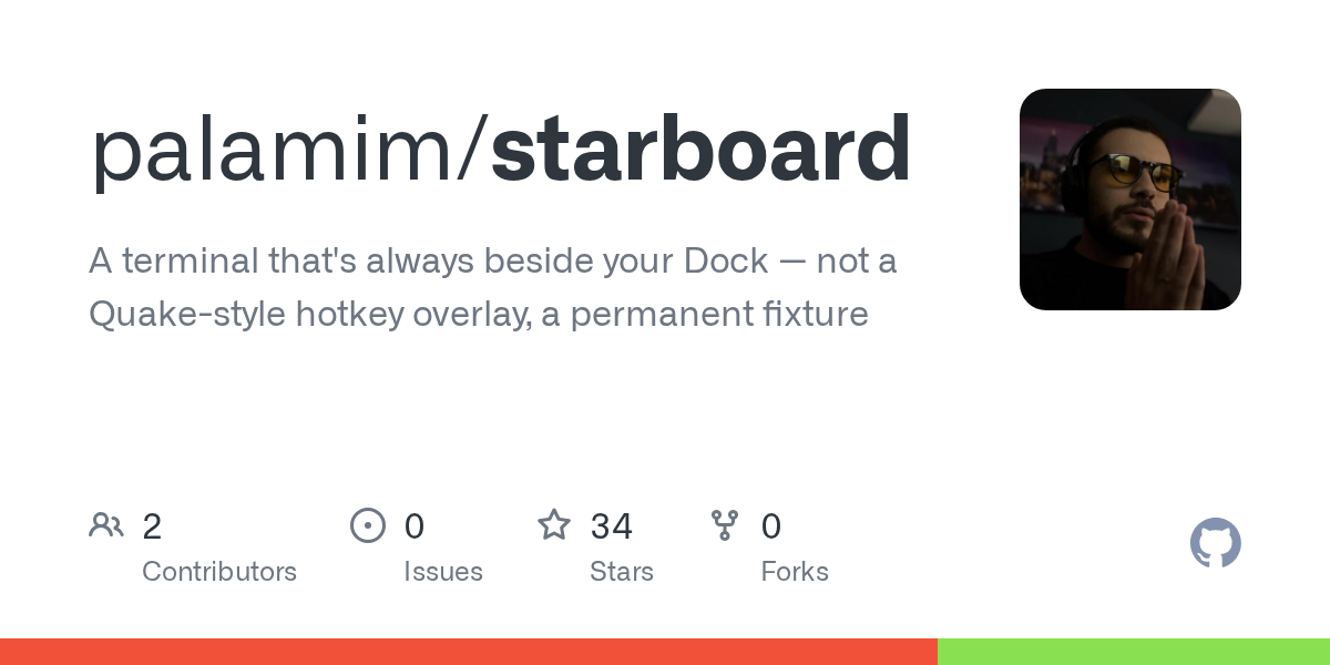 A terminal glued to the macOS dock 图片 1