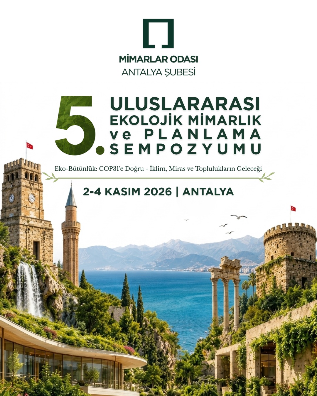 5. Uluslararası Ekolojik Mimarlık ve Planlama Sempozyumu 图片 1