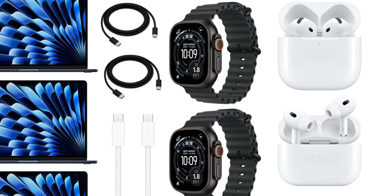 Deals: Early Prime Day AirPods discounts, 24GB MacBook Air, Apple Watch Ultra 3, Apple cables from $7.50, more 图片 1