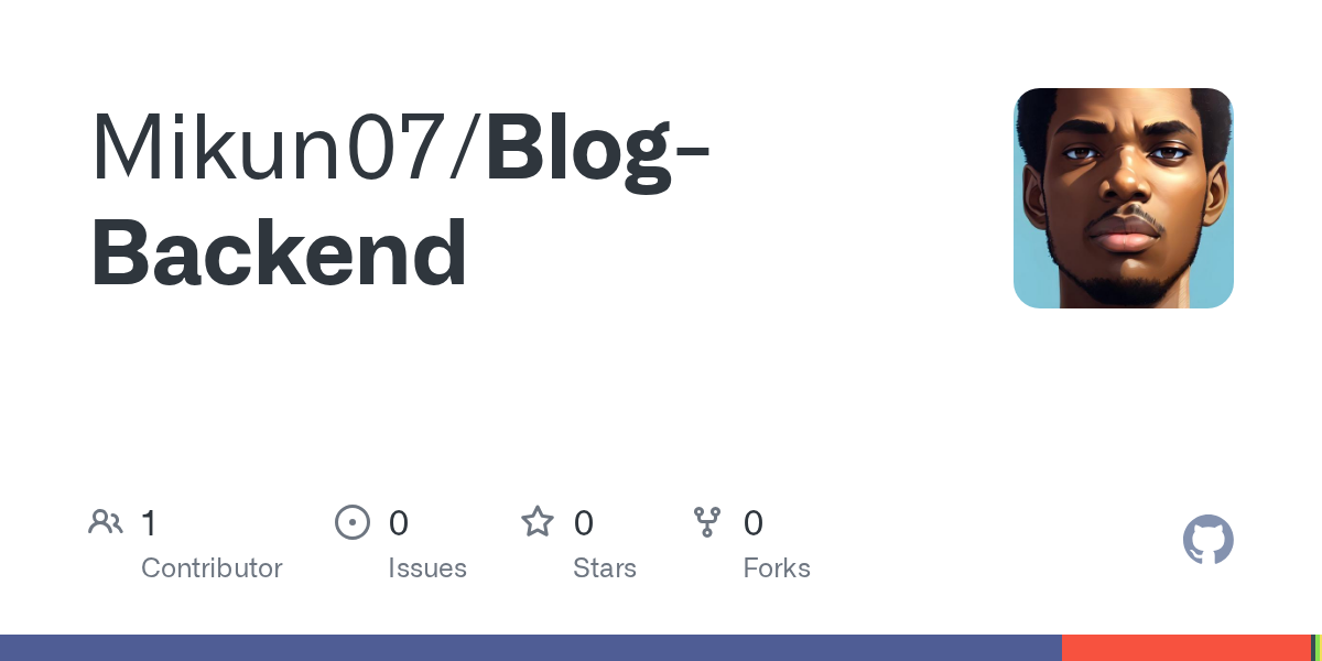 Mikun07 pushed Blog-Backend 图片 1