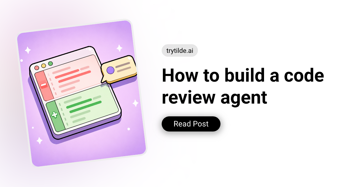How to build and self-host a code review agent 图片 1