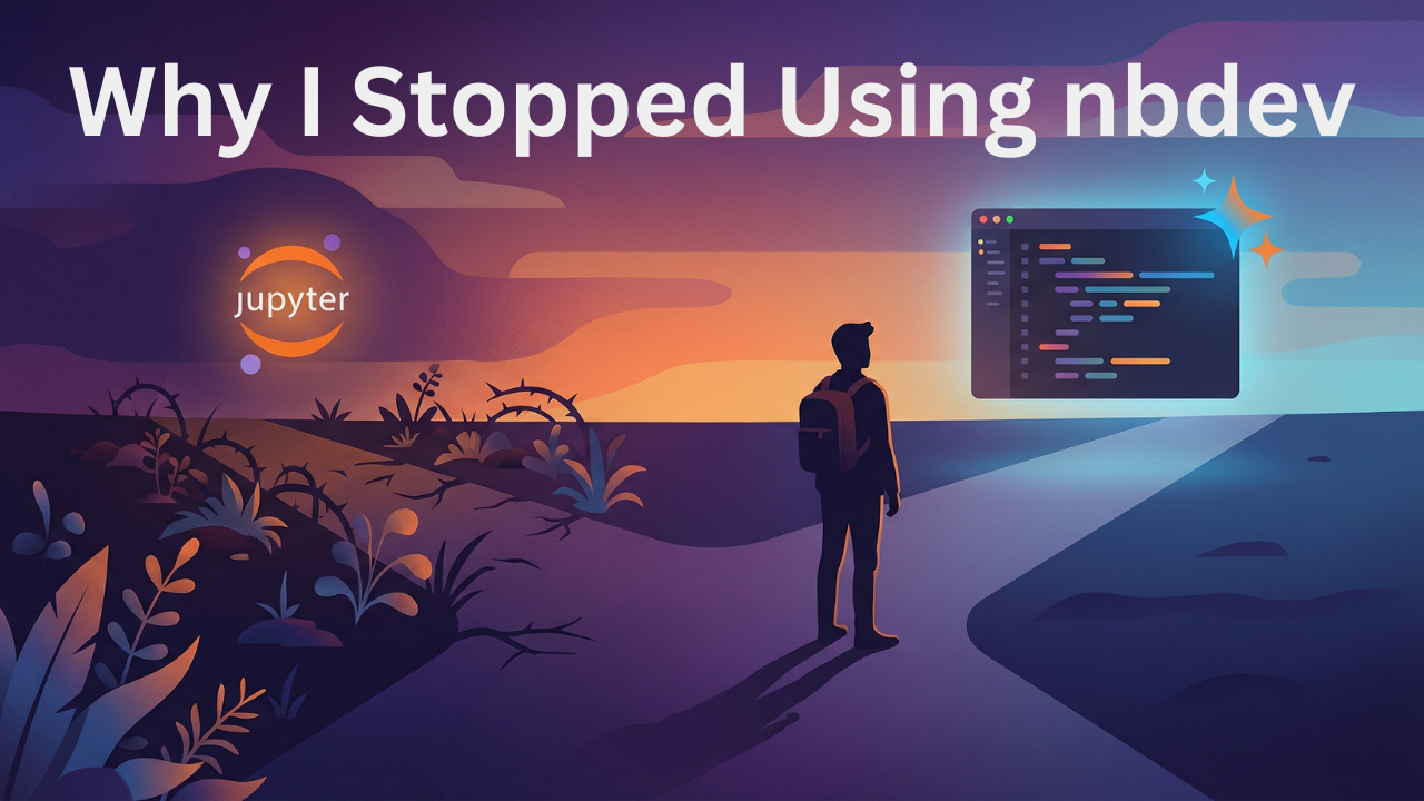 Why I Stopped Using nbdev 图片 1