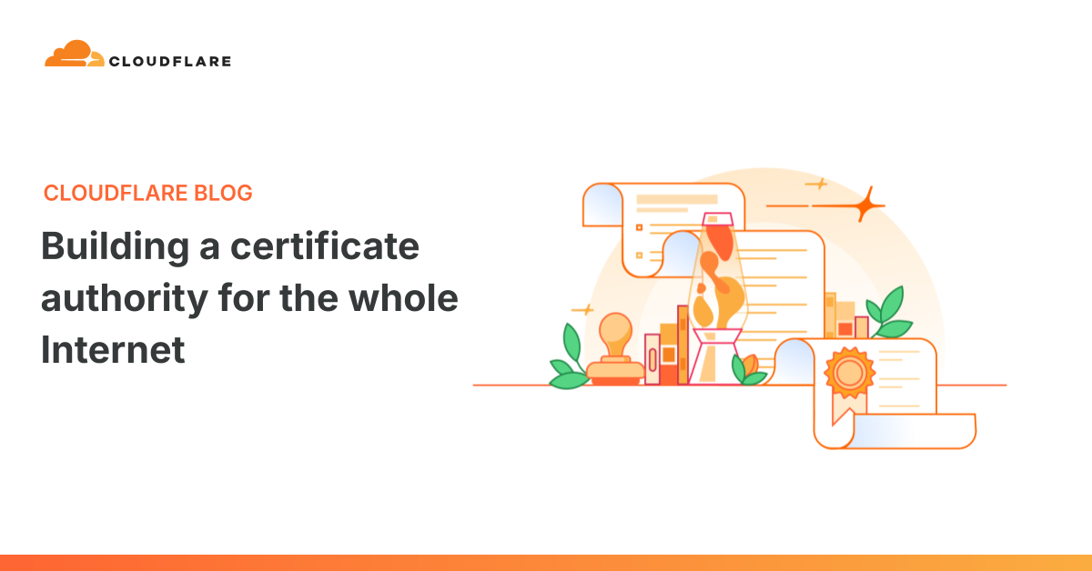 Building a certificate authority for the whole Internet 图片 1