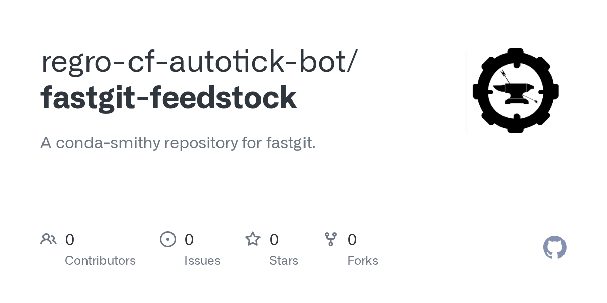 thewchan pushed fastgit-feedstock 图片 1