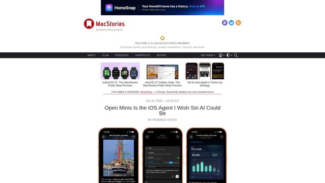 Open Minis Is the iOS Agent I Wish Siri AI Could Be 图片 1