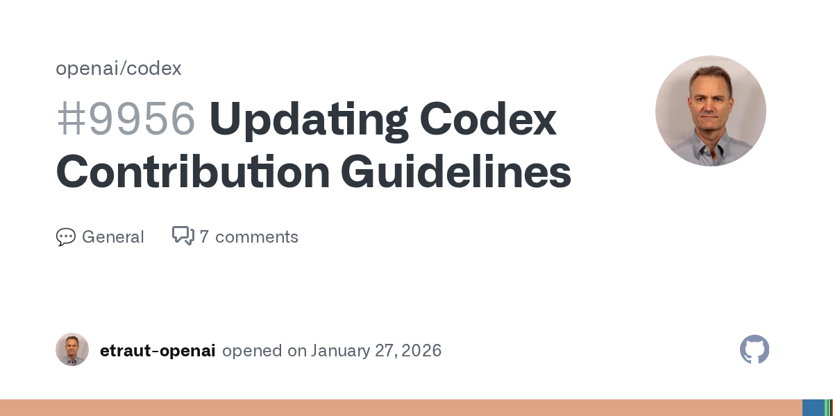 Updating Codex Contribution Guidelines 图片 1