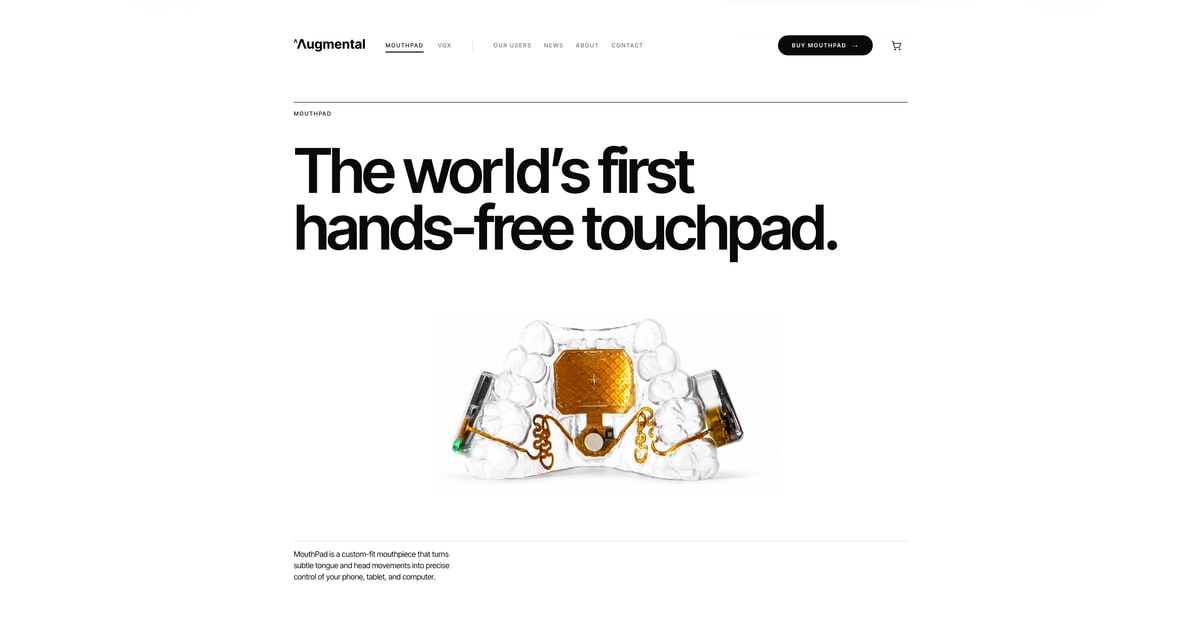 MouthPad: A Tongue-Controlled Touchpad 图片 1