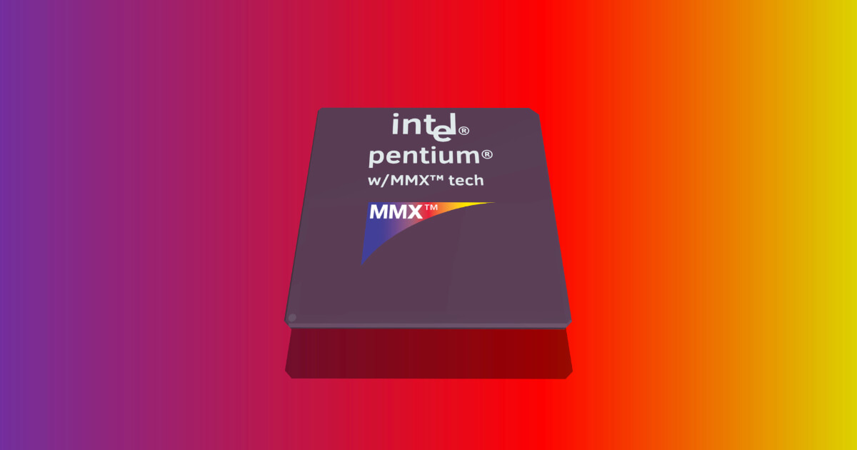 SIMD in the 90s: Programming Intel's Pentium MMX 图片 1