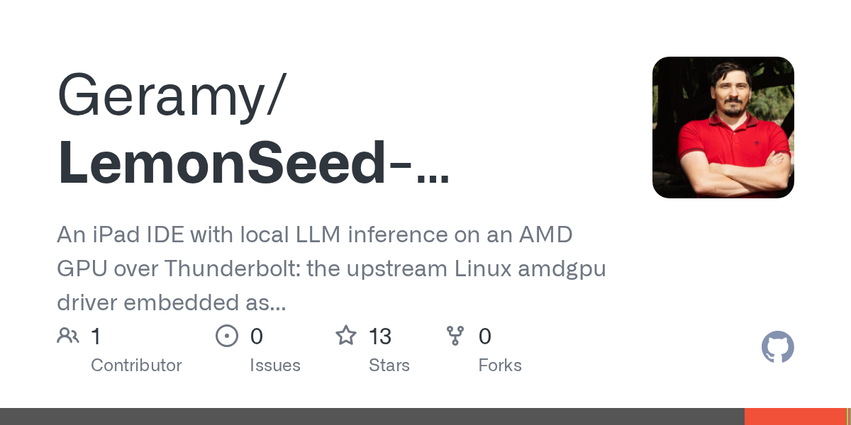 在未修改的 Linux amdgpu 驱动上运行 iPad 图片 1
