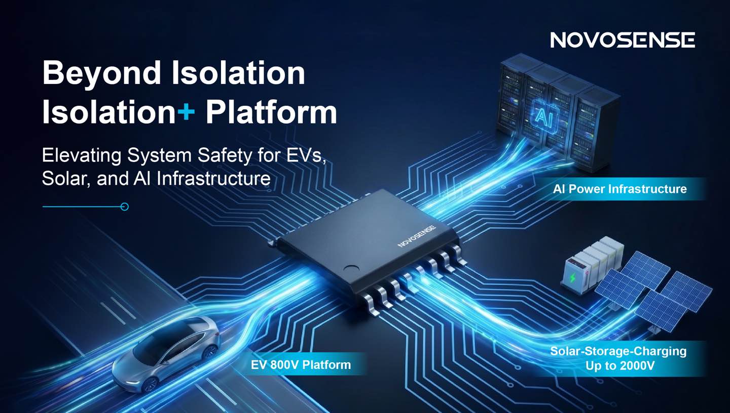 Beyond Isolation: NOVOSENSE’s Isolation+ Platform Elevates System Safety for Advanced Power Systems 图片 1