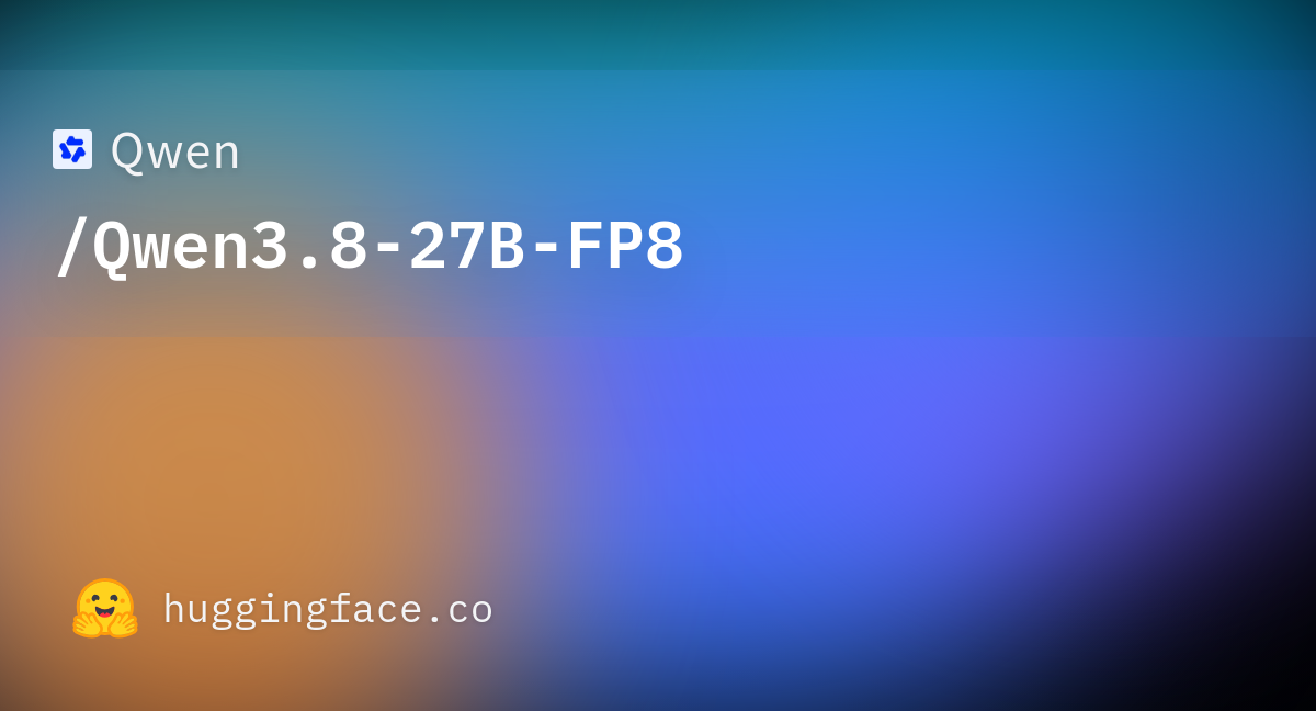 Qwen 3.8 27B is out: open weights, best local dense model yet 图片 1