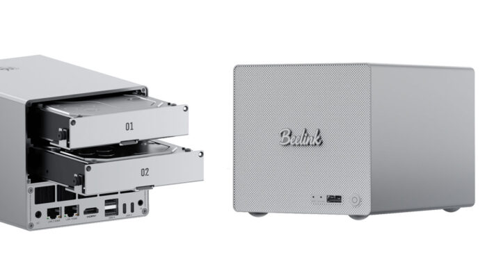 Beelink ME Pro 2-bay hybrid NAS gets Wildcat Lake treatment, gains 10GbE and Thunderbolt 4, loses a few M.2 slots 图片 1