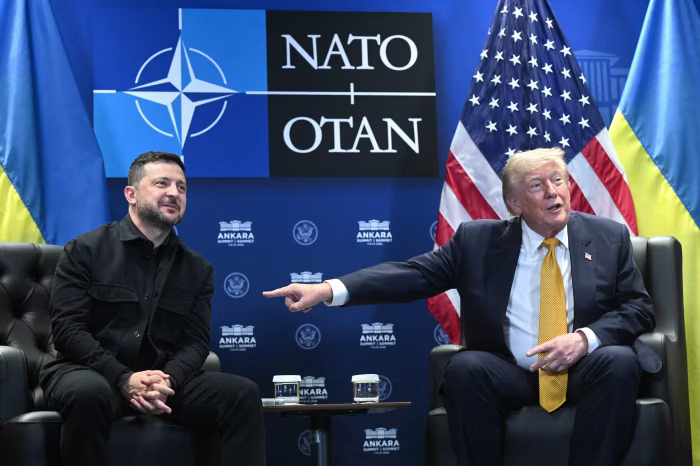 Impressed by Ukraine’s Battlefield Gains, Trump Warms to Zelensky 图片 1