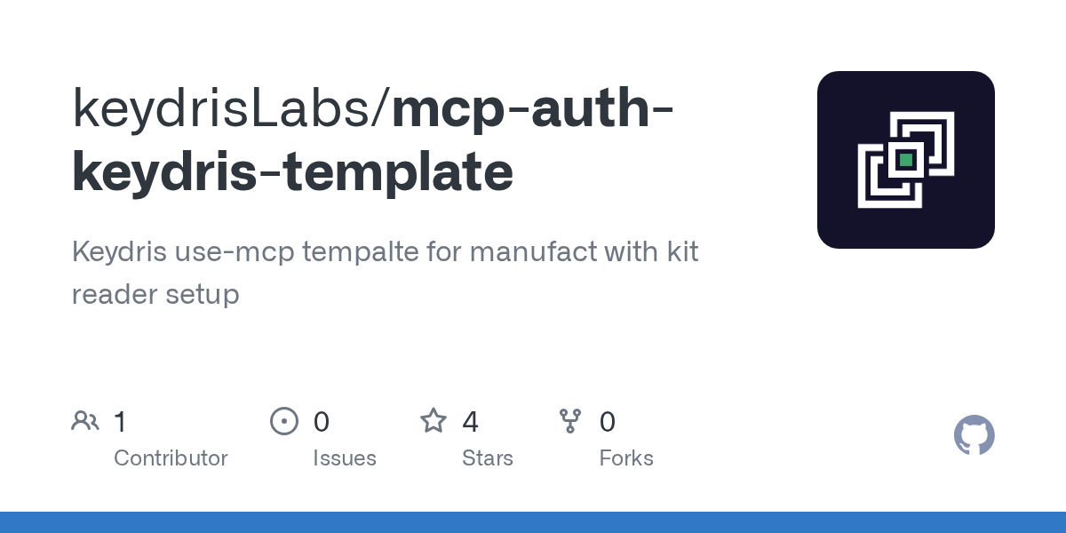 不持有凭据即可授权 MCP 工具调用：Keydris 的无密钥 MCP 服务器模板 图片 1