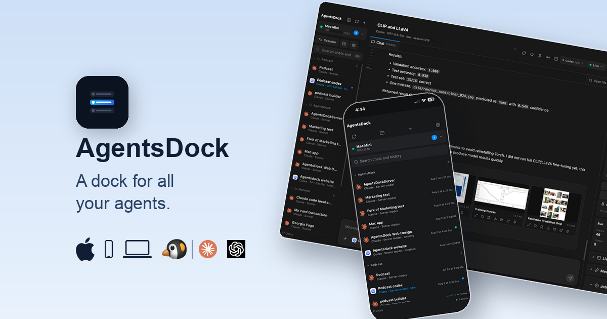 AgentsDock：一款为 AI 代理研究设计的 IDE 图片 1