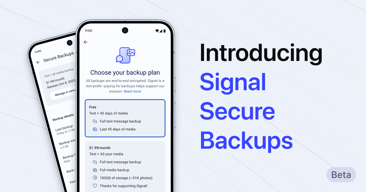 Introducing Signal Secure Backups 图片 1