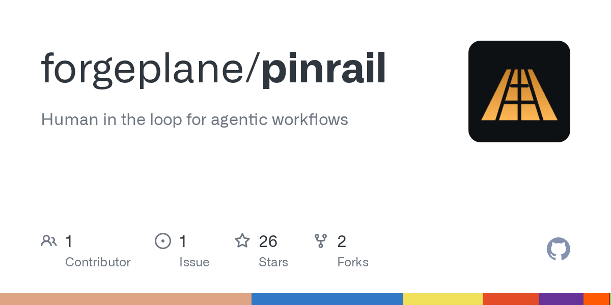 Pinrail – 一个让编码代理等待你审阅的桌面收件箱 图片 1