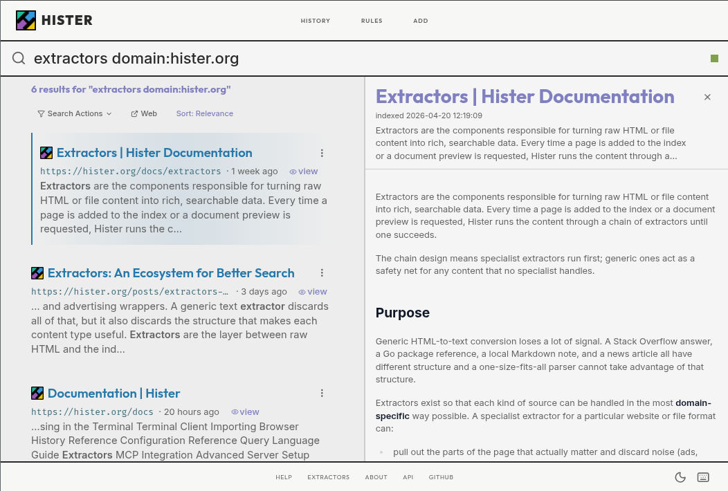 asciimoo/hister 图片 1