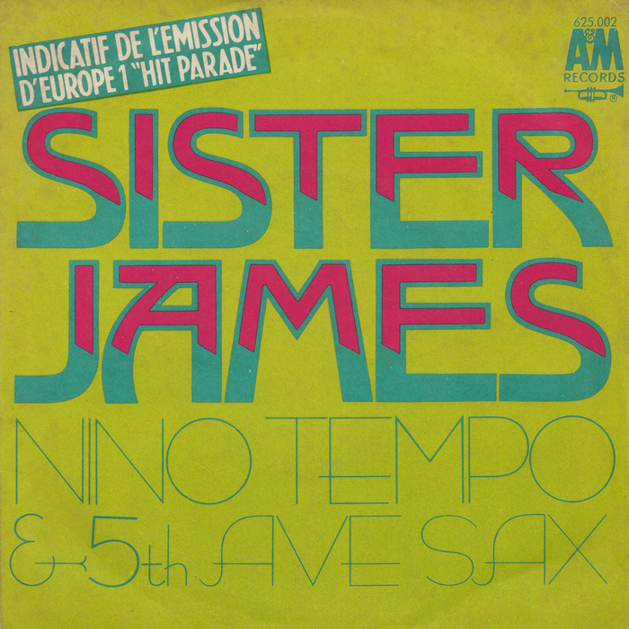 Nino Tempo & 5th Ave. Sax – “Sister James” / “Clair de lune” French single cover 图片 1