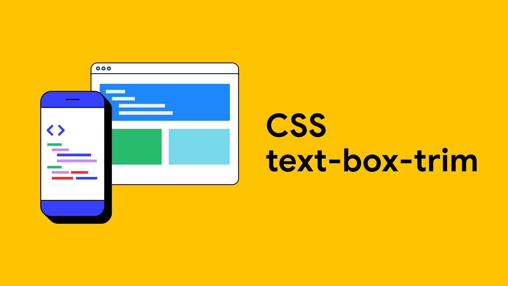 CSS text-box-trim：裁剪文本上下留白的新属性 图片 1