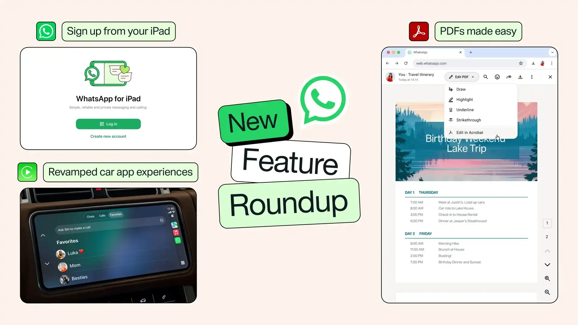 WhatsApp for iPad no longer requires an iPhone for setup 图片 1