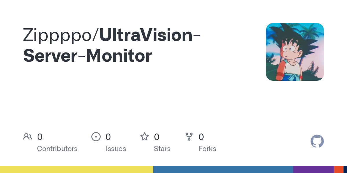Zippppo pushed UltraVision-Server-Monitor 图片 1