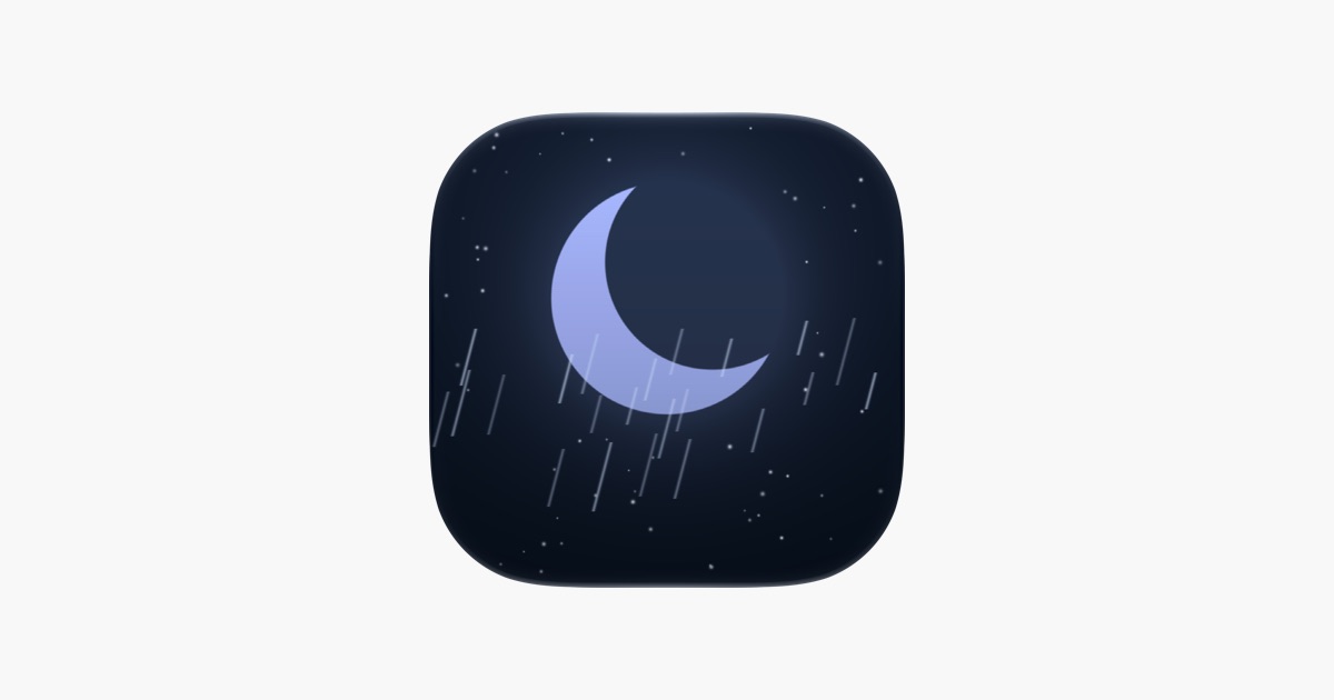 Moonrain – 一款免费、离线、iOS 睡眠声音混合器，无追踪 图片 1