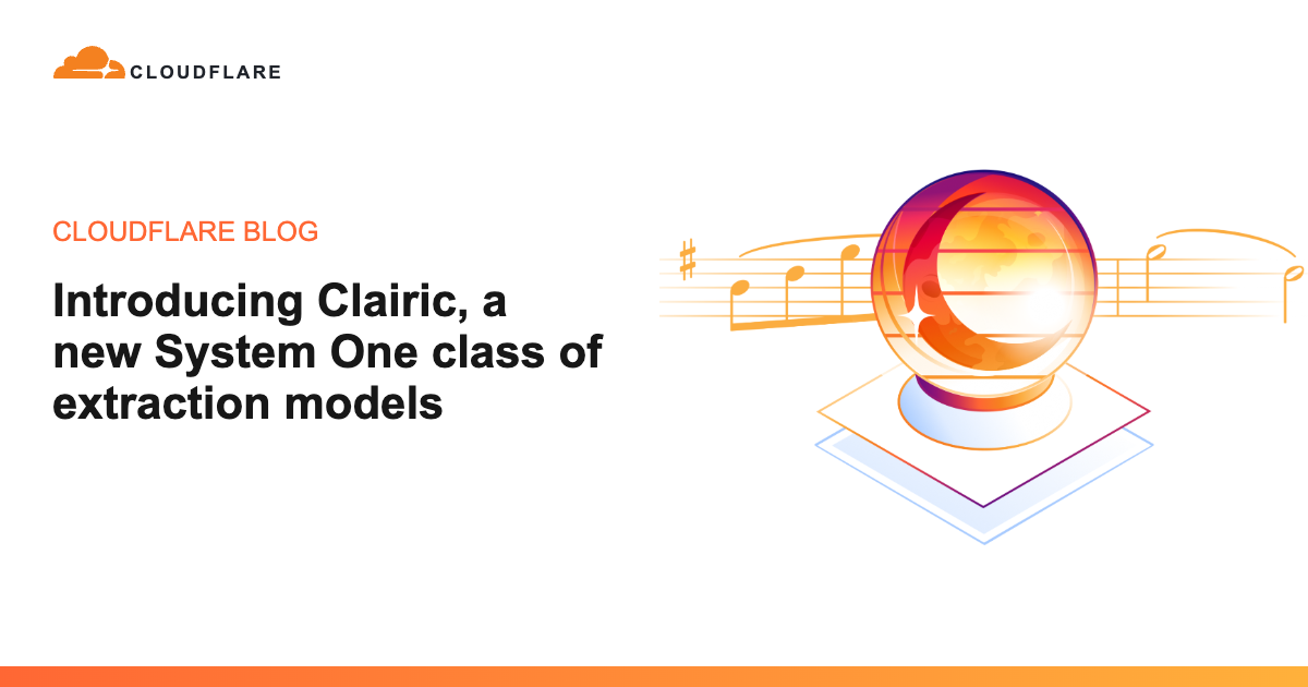 Introducing Clairic, a new System One class of extraction models 图片 1