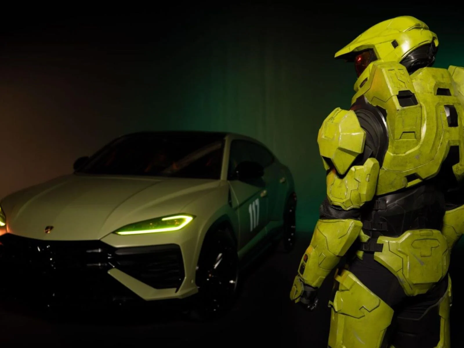 Xbox Unveils Real-Life Halo-Inspired Lamborghini Urus SE SUV 图片 1