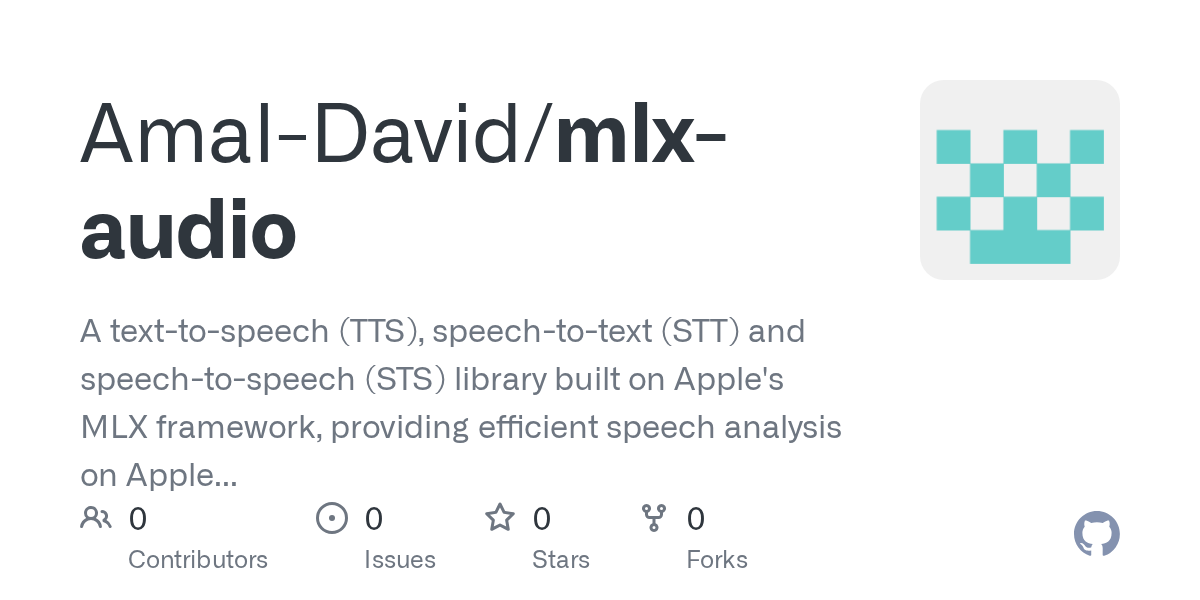 Amal-David pushed mlx-audio 图片 1