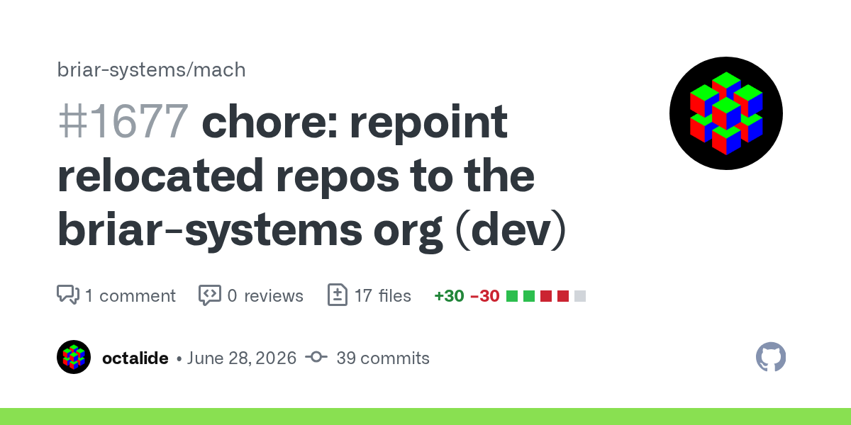 octalide contributed to briar-systems/mach 图片 1