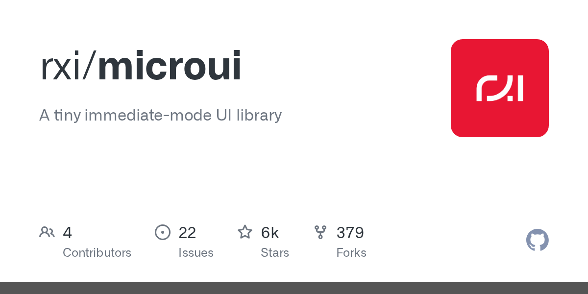 MicroUI – A tiny, portable, immediate-mode UI library written in ANSI C 图片 1